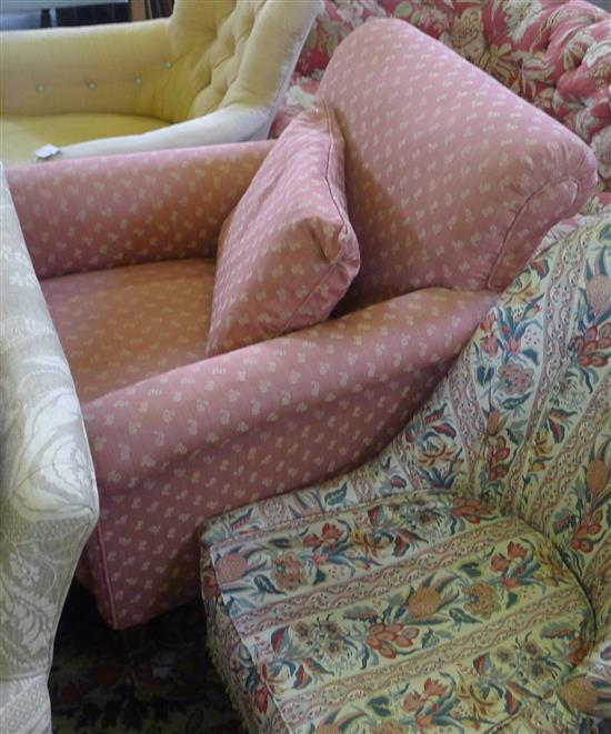 Edwardian easy chair